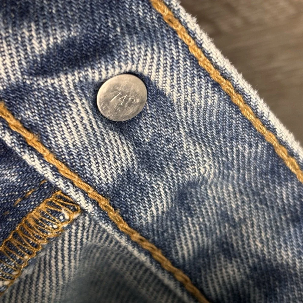 Levi's 550 Vtg 2000 Men's Jeans 34x34 (fits 32x34) Relaxed Lt Blue Stonewash Y2K